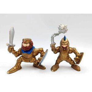 Fisher Price Great Adventures Castle Set of Two (2) Knights 1994 Vintage